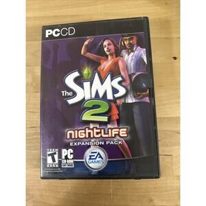 Sims 2: Nightlife Expansion Pack (PC, 2005)